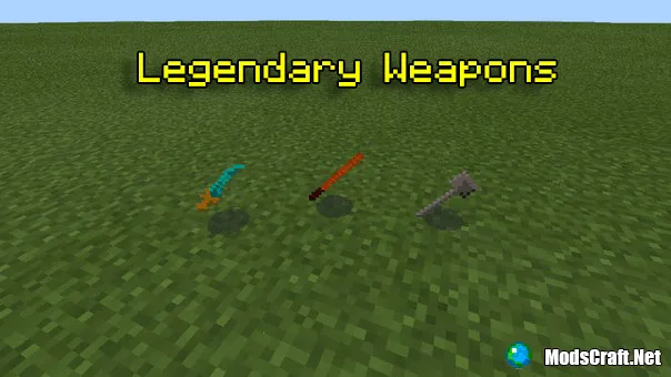 Мод: Легендарное оружие