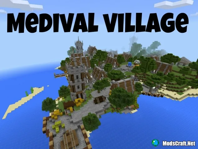 Карта: Средневековая деревушка