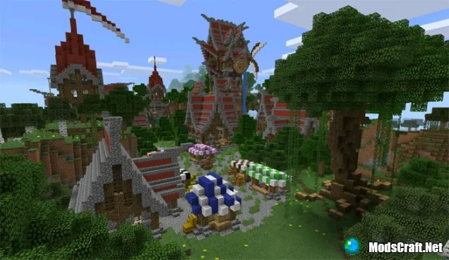 Карта: Элондрийская деревня