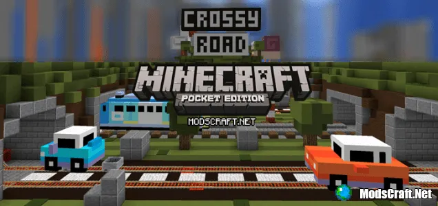 Карта: Crossy Road [Карта-мод]