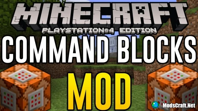 Мод: Command Blocks 0.15.9/0.15.6/0.14.3