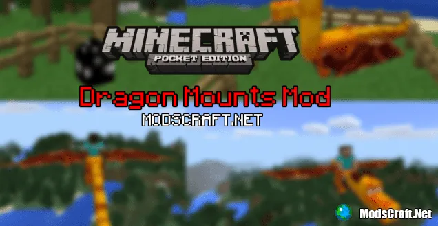 Мод: Езда на Драконах 0.16.1/0.15.6/0.14.3