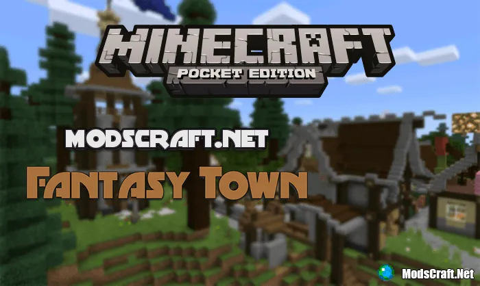 Карта: Фэнтезийный город