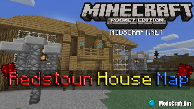 Карта: Редстоун Дом от Vinky