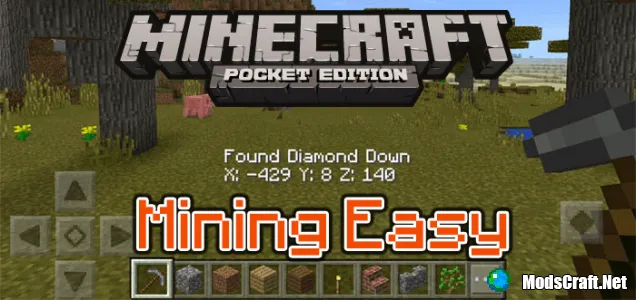 Мод Mining Easy 0.15.6/0.15.4/0.15.3