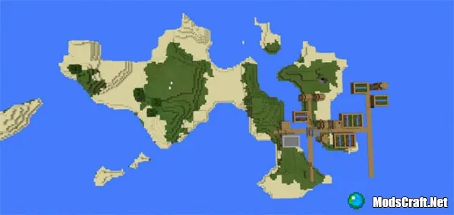 Сид: Деревня на острове с кузницей [0.15.x]