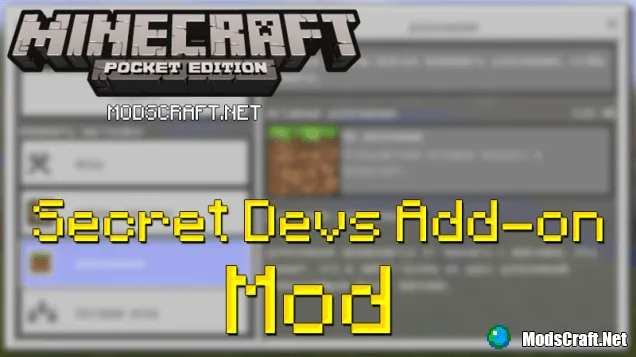 Мод Secret Devs Add-on 0.16.0