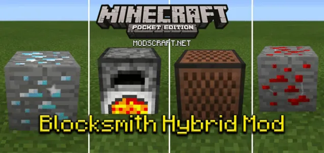 Мод Blocksmith Hybrid (Animated Blocks) 0.16.0