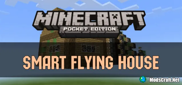 Карта: Умный летающий дом [Редстоун]