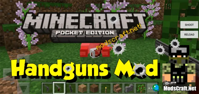 Мод: Handguns 0.15.7/0.15.6/0.15.4