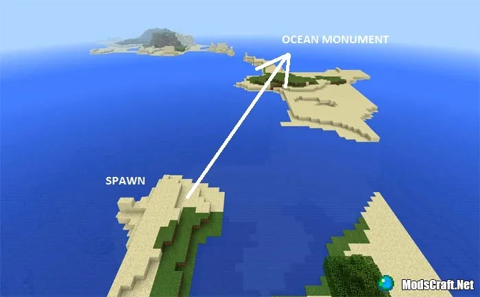 Сид: Подводный храм возле спауна [0.16.x]
