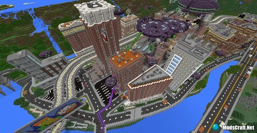 Карта: Инопланетное вторжение [Карта-мод]