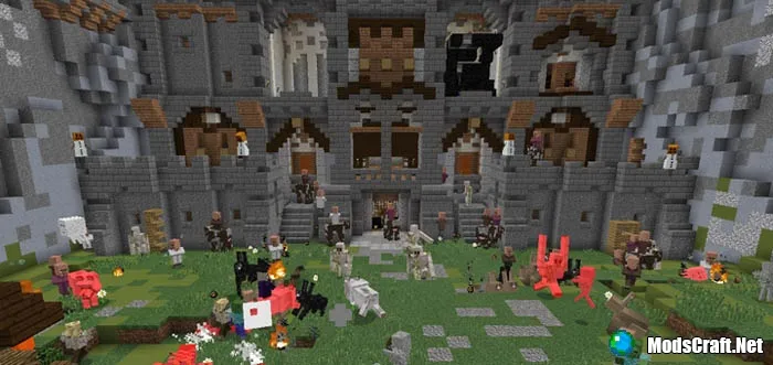 Карта: Castle Siege [Карта-мод/мини-игра] 0.17.0/0.16.0