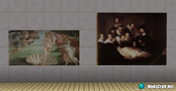Мод Classic Paintings 0.17.0/0.16.1/0.16.0