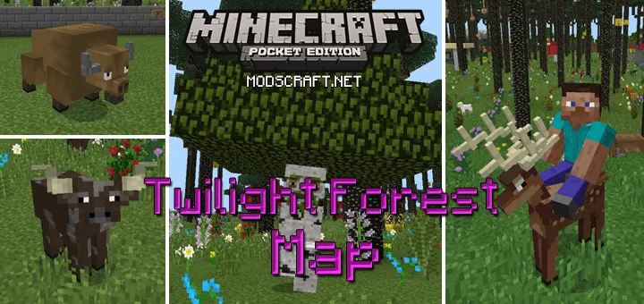 Карта: Twilight Forest 0.16.1/0.16.0