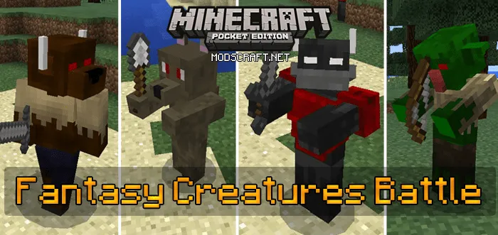 Мод Fantasy Creatures Battle 0.16.1/0.16.0