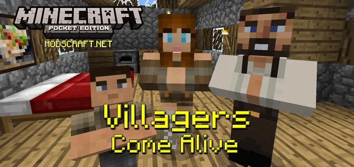 Мод: Живые деревенские жители 1.0/0.17.0/0.16.1