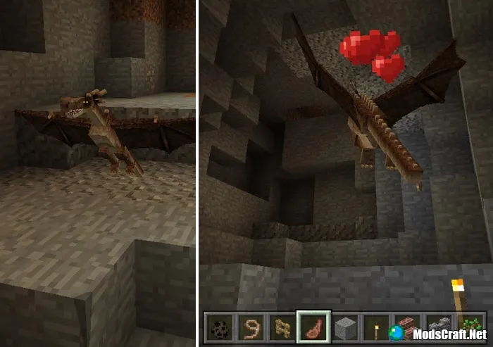 Мод: Приручаемые Драконы