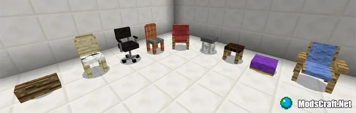 Мод: Больше стульев 0.17.0/0.16.1/0.16.0
