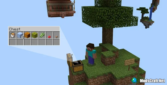 Карта: Простое выживание в небесах [Выживание]