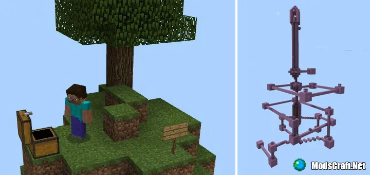 Карта: Простое выживание в небесах [Выживание]