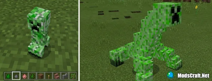 Мод Mutant Creeper 1.0/0.17.0/0.16.1