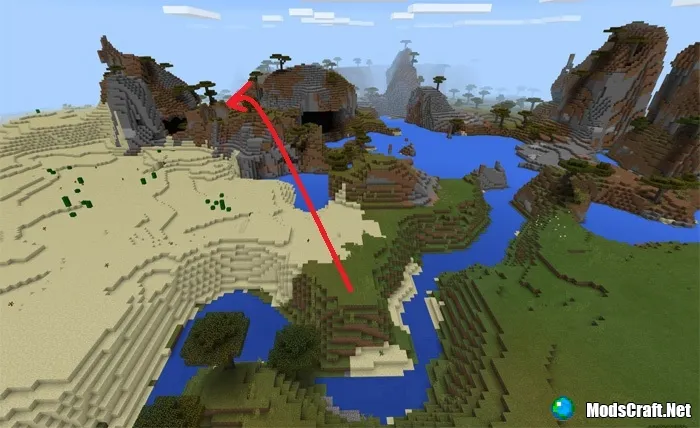 Сид: Поверхностный данж и деревня с храмом [1.0/0.17.0]