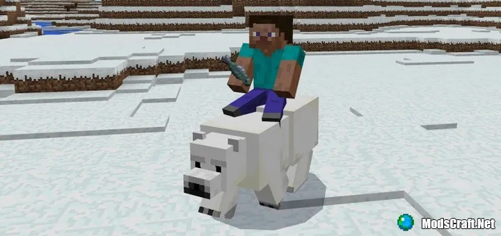 Мод Tameable Polar Bears 1.0/0.17.0