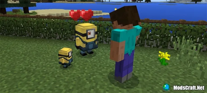 Мод Minions 1.1/1.0/0.17.0/0.16.1