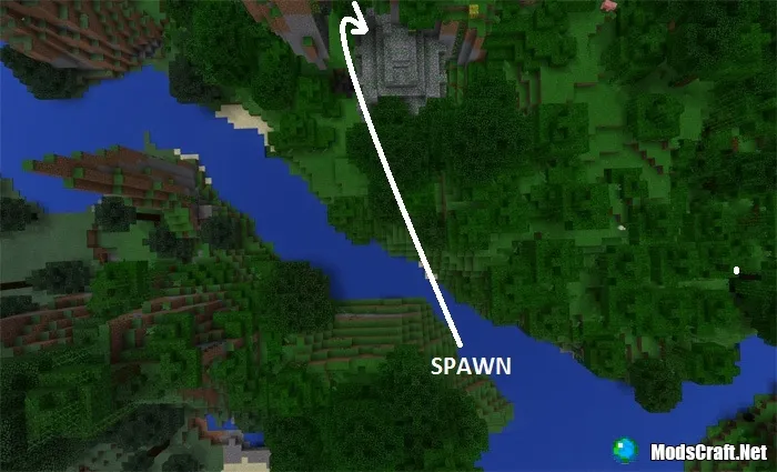 Сид: Храм в джунглях возле спауна [1.0/0.17.0]