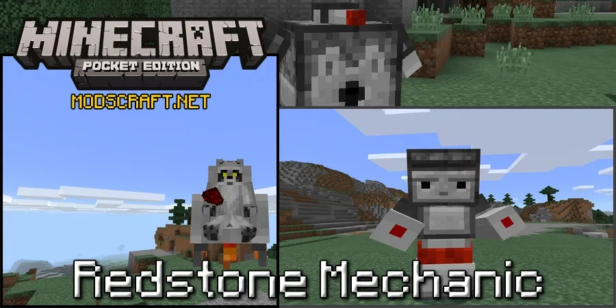 Мод Redstone Mechanic 1.0/0.17.0