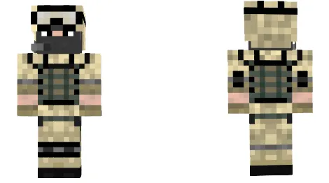 Desert Camo Soldier