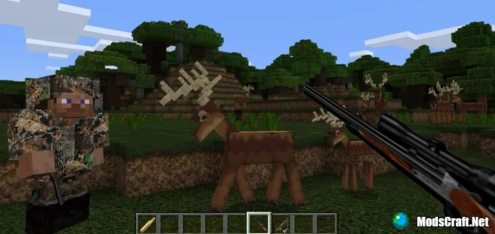 Карта: Охотник на крупную дичь [Карта-мод/Выживание]