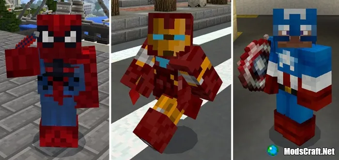 Мод MarvelCraft 1.0/0.17.0