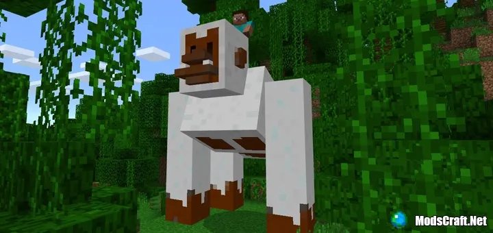 Мод Giant Snow Gorilla 1.1/1.0/0.17.0/0.16.1