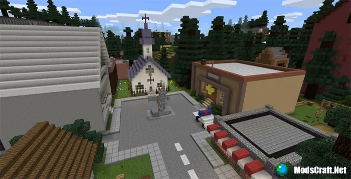 Карта: Гравити Фолз [Творчество]