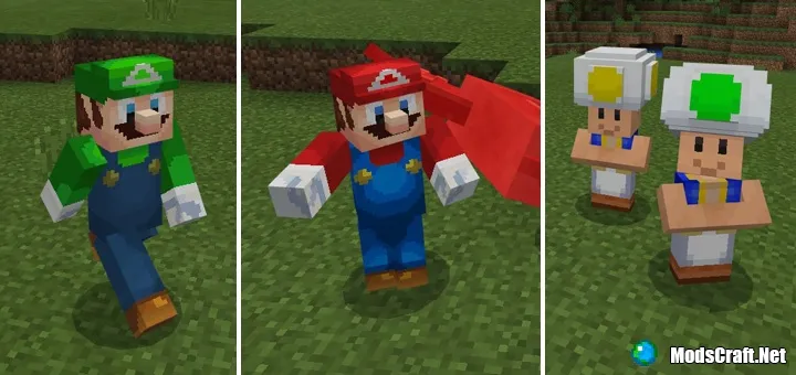 Мод: Mario Craft 1.1/1.0/0.17.0