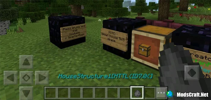 Карта: SpawnEgg House 1.0.6+ [Творчество]