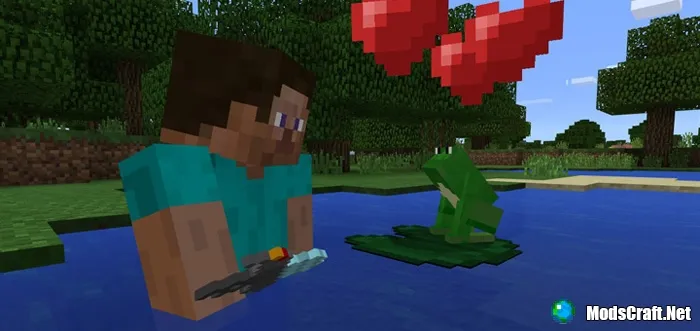 Мод: Mine-Frog 1.0