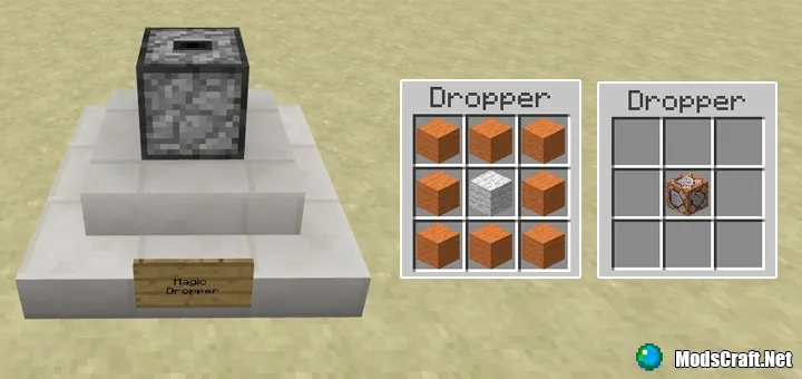 Карта: Custom Crafting Recipes [Редстоун]