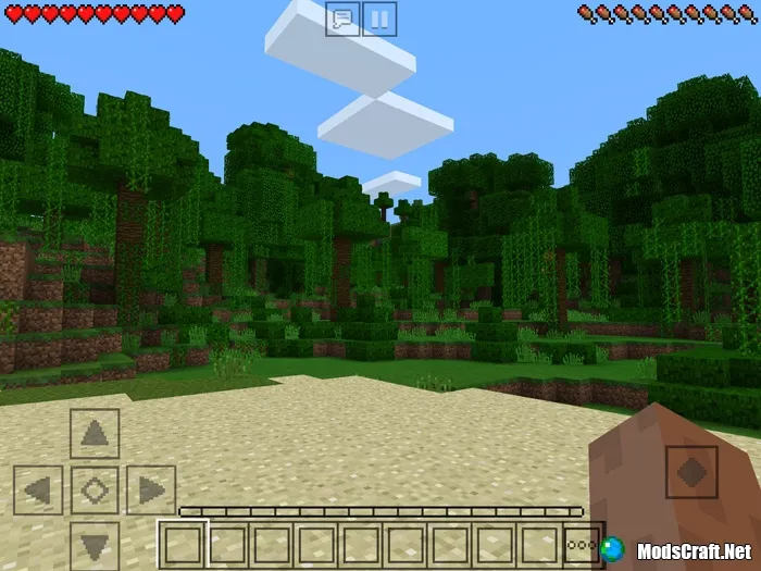 Текстуры: Интерфейс с очертаниями 1.1/1.0