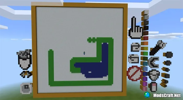 Карта: Painting in MCPE [Творчество]