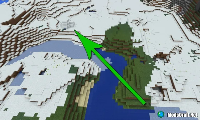 Сид: Структура иглу возле спавна 1.1/1.0