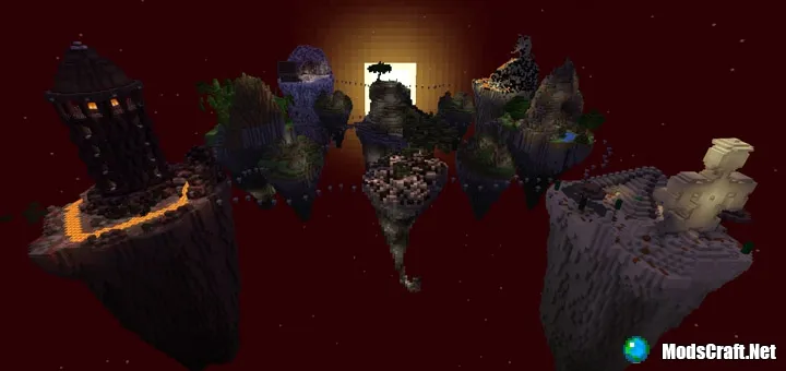 Карта: Glide PvP (Sky Islands) [PvP]