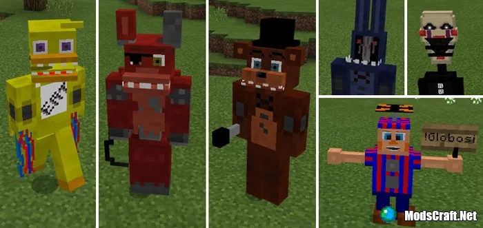 Мод: Five Nights At Freddy’s 1.1/1.0