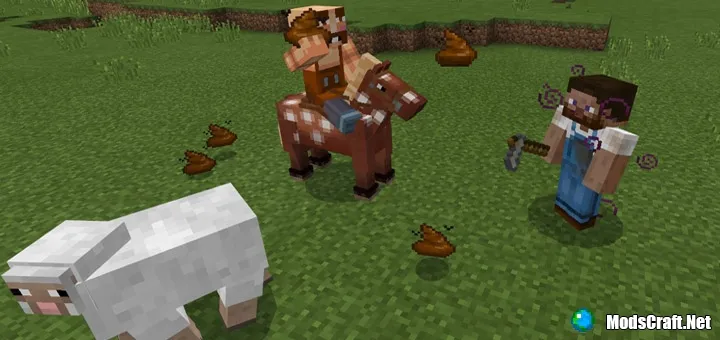 Мод Poop 1.1