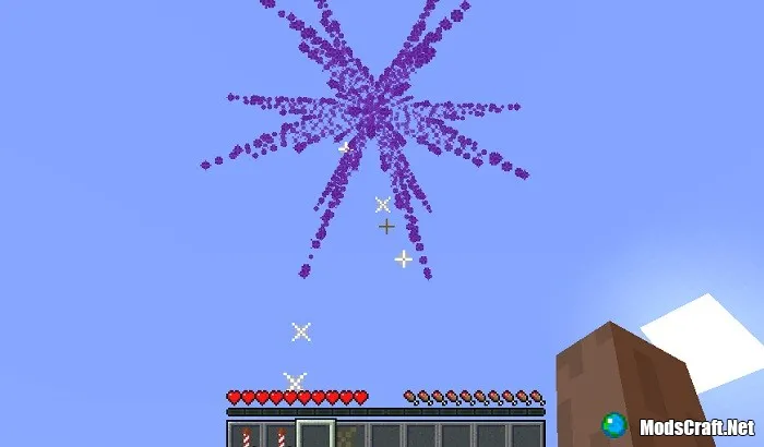 Minecraft PE 1.2: фейерверк!