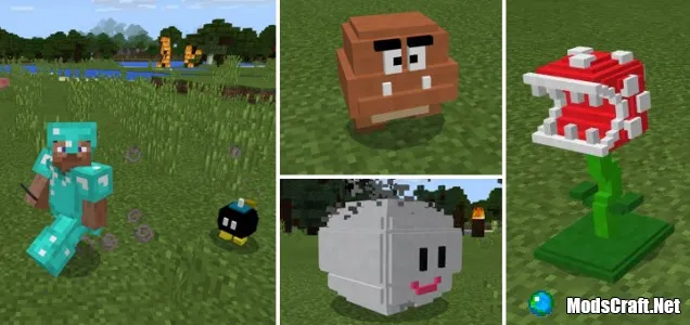 Мод Super Mario Craft 1.1