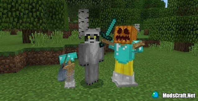 Мод: Baby Armor Stands Addon