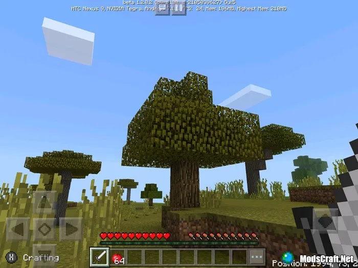 Мод: Coords Unlocker Addon 1.2+